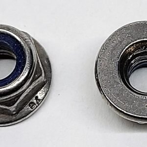 CLIS FASTENIT SYSTEM  1/4"NC Stainless Nylock Hex Flange Nut for Mount and P Clamp- Pack of 100